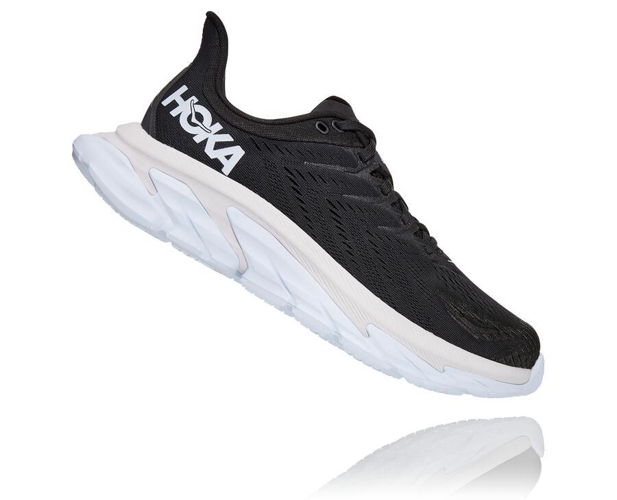 Hoka One One Tenisky Panske Čierne/Biele - Clifton Edge - 56317-GLAO